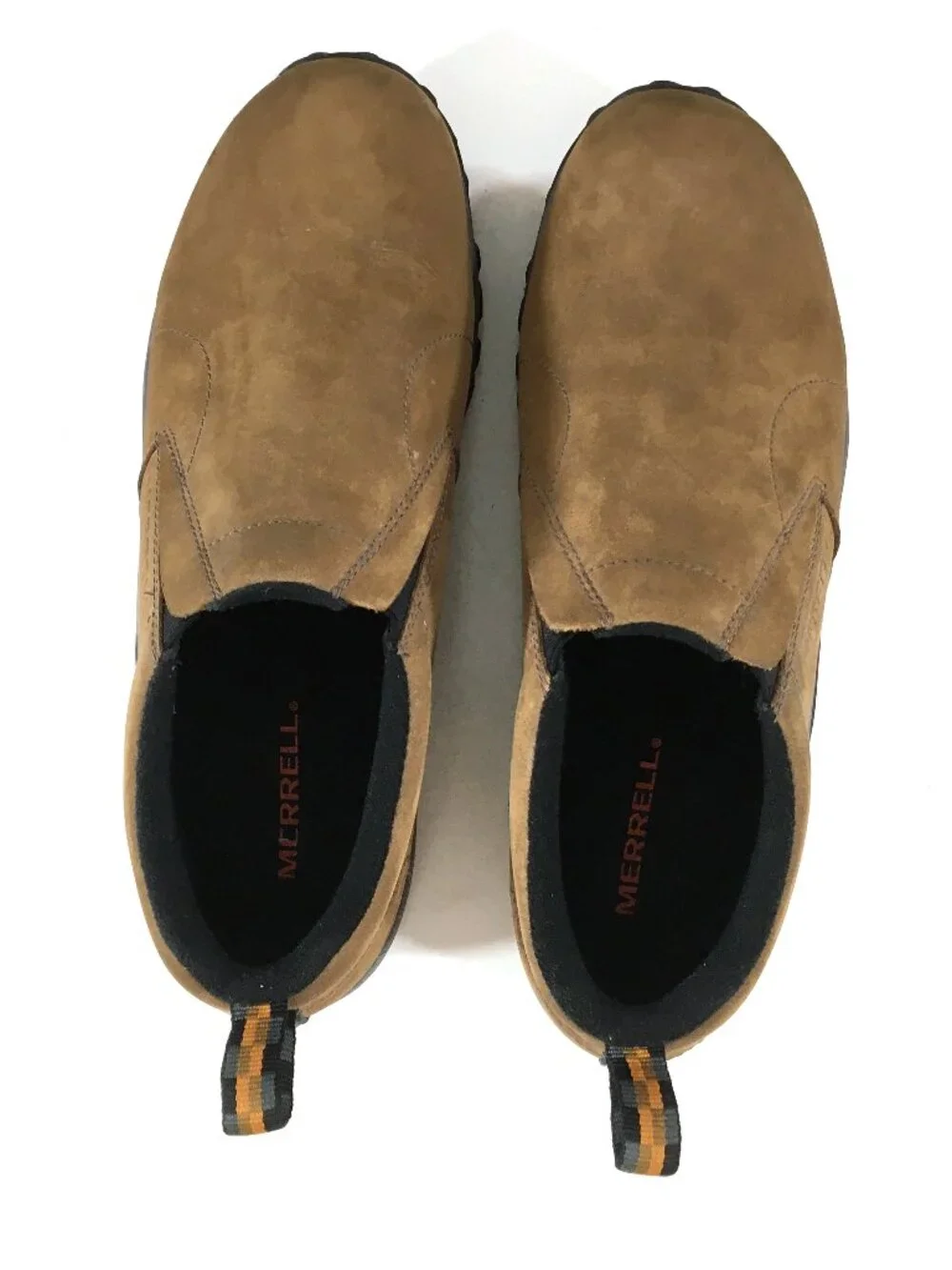 Merrell Jungle Moc Slip On Shoes Mens Size 10 Brown Leather J60831